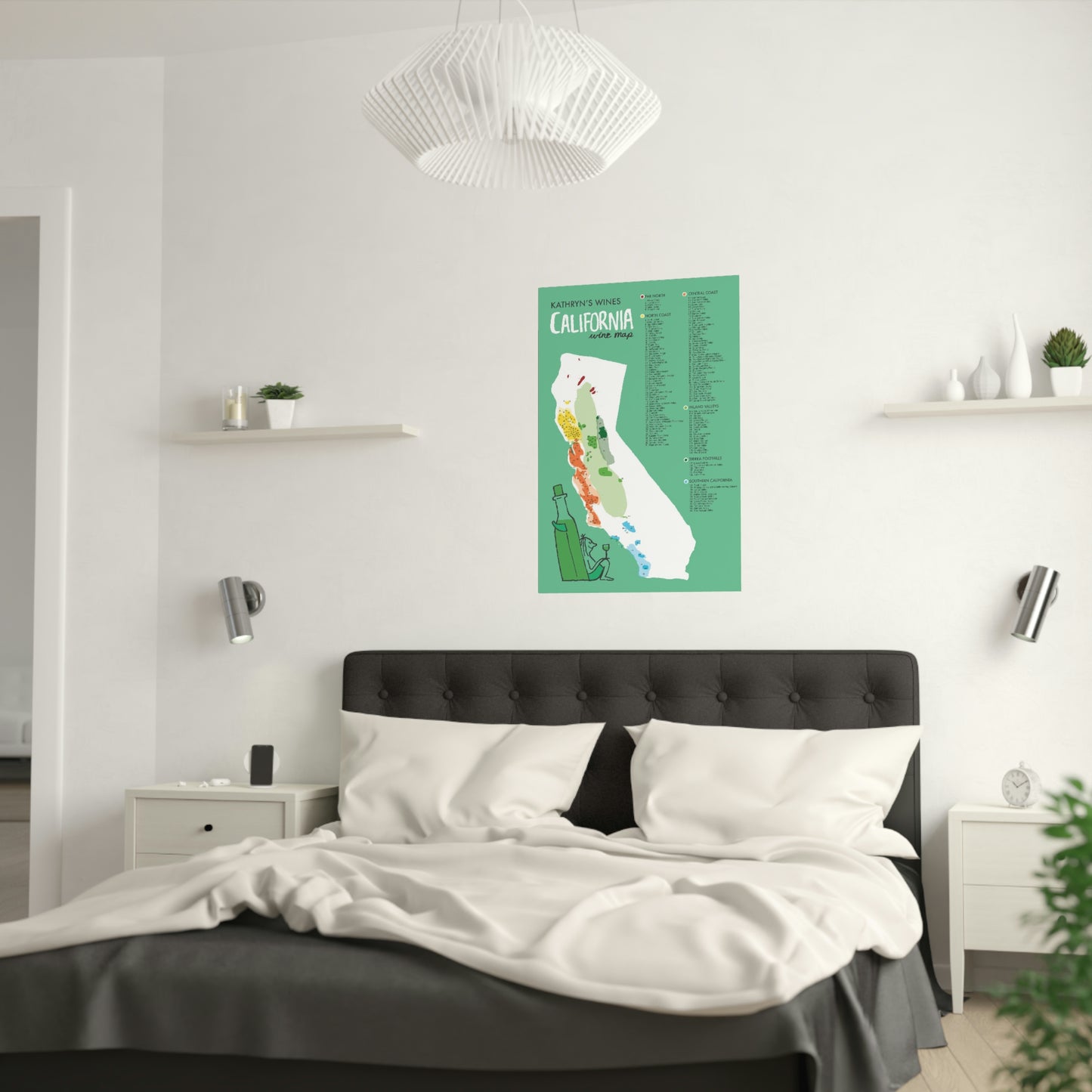 California Wine Map