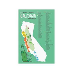 California Wine Map