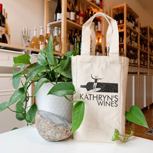 Load image into Gallery viewer, Surfrider&#39;s x Kathryn&#39;s Wines | 2-bottle wine bag
