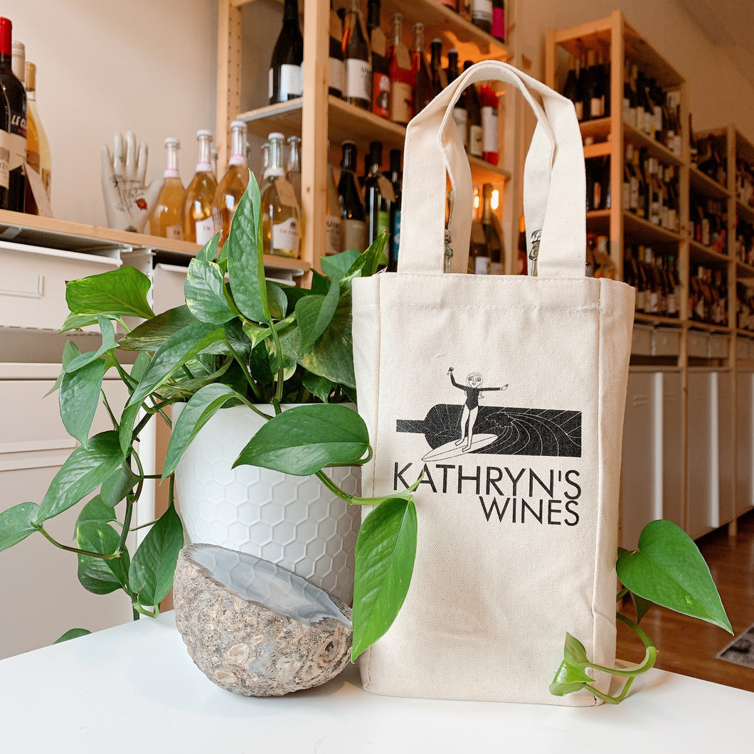 Surfrider's x Kathryn's Wines | 2-bottle wine bag