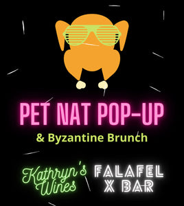 Pet Nat Pop-up with Falafel X Bar